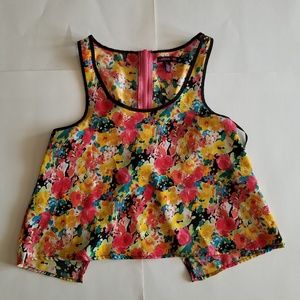 Material Girl Colorful Tank Top Size Small